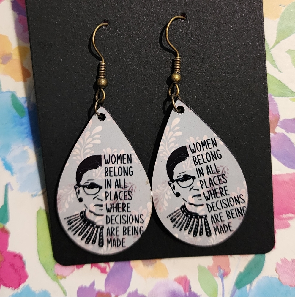 RBG: Womens Rights Earrings
